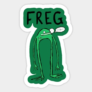 Frog Sticker